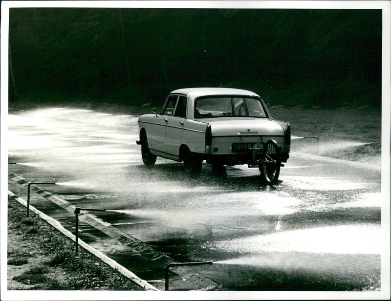 Peugeot 404 Vintage Car - Vintage Photograph