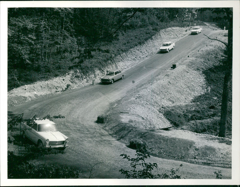 Peugeot 404 Vintage Car - Vintage Photograph