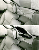 BMW 633 CSi rear headrest - Vintage Photograph