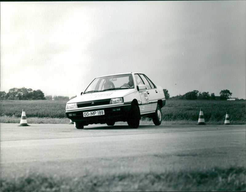 Mitsubishi Lancer - Vintage Photograph