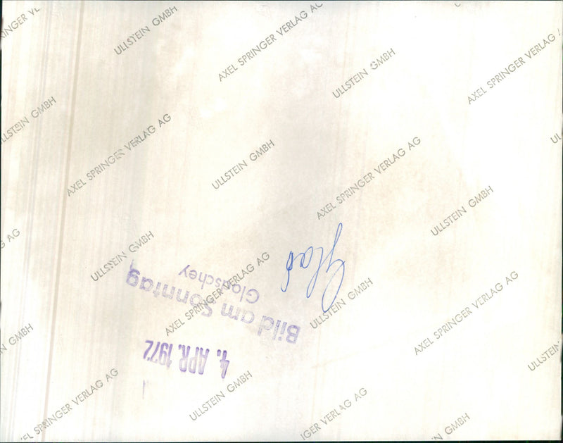 AXEL SPRINGES - Vintage Photograph