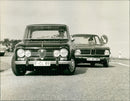 1971 Alfa Romeo 2000 Berlina and BMW - Vintage Photograph