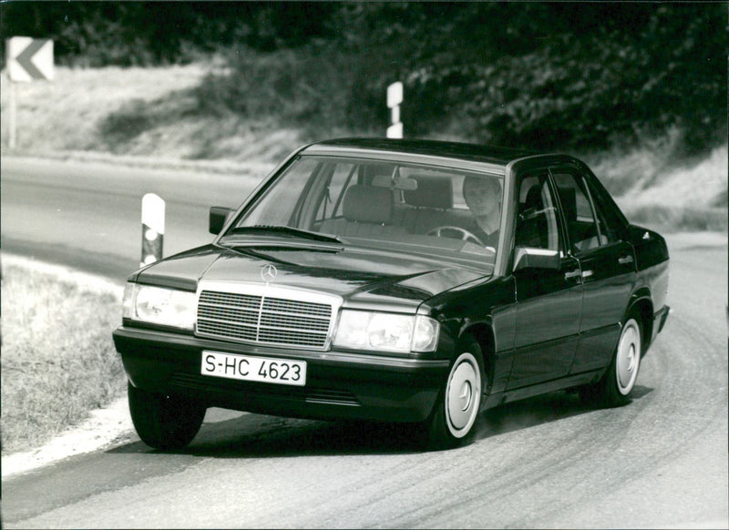 Mercedes-Benz Models 190/190 E - Vintage Photograph