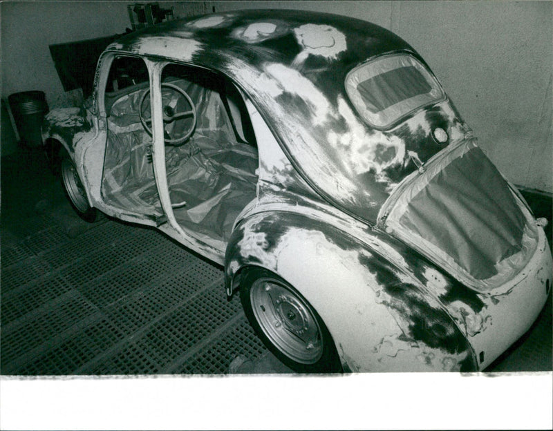 Renault 4CV (1946-1961) - Vintage Photograph