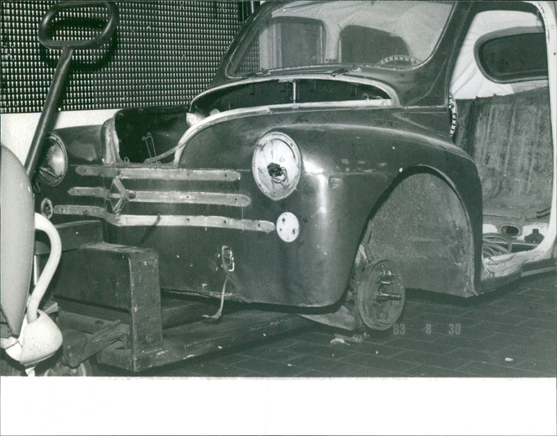 Renault 4CV (1946-1961) - Vintage Photograph