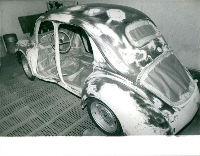 Renault 4CV (1946-1961) - Vintage Photograph