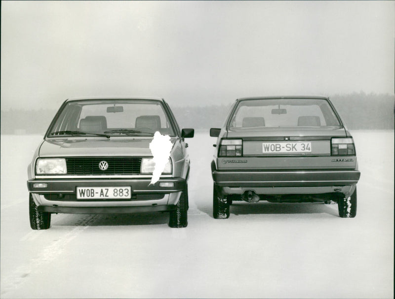 VW Jetta - Vintage Photograph