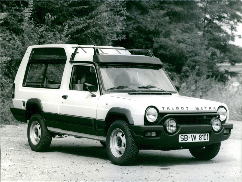 Talbot Matra Rancho 1982 - Vintage Photograph