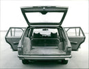 Back View of 1977 Mercedes-Benz 250 T - Vintage Photograph