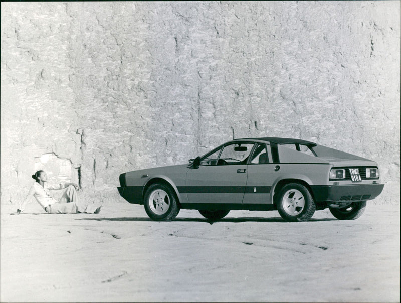 Lancia Beta Montecarlo - Vintage Photograph