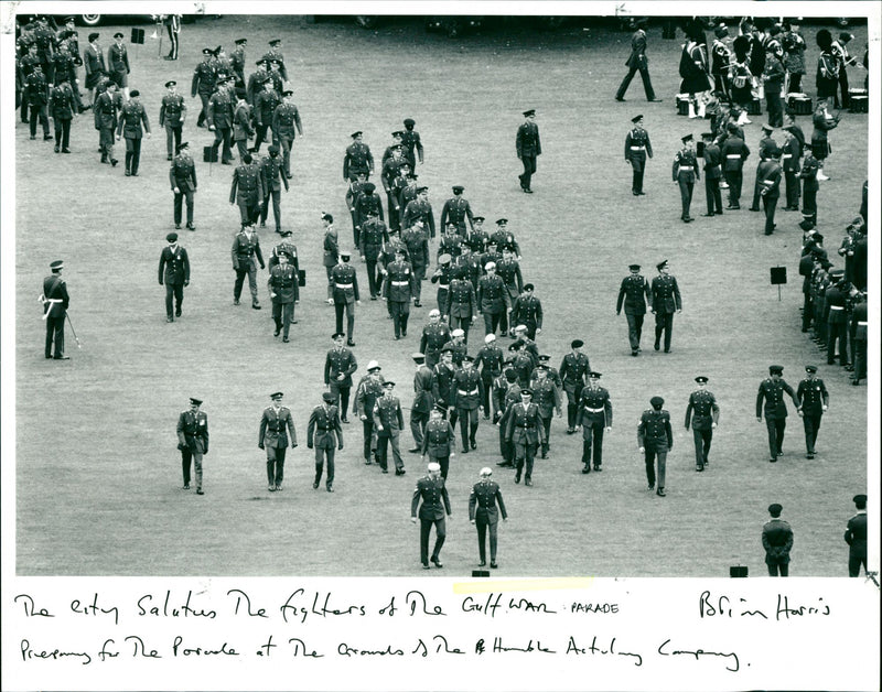 Gulf War Parade - Vintage Photograph