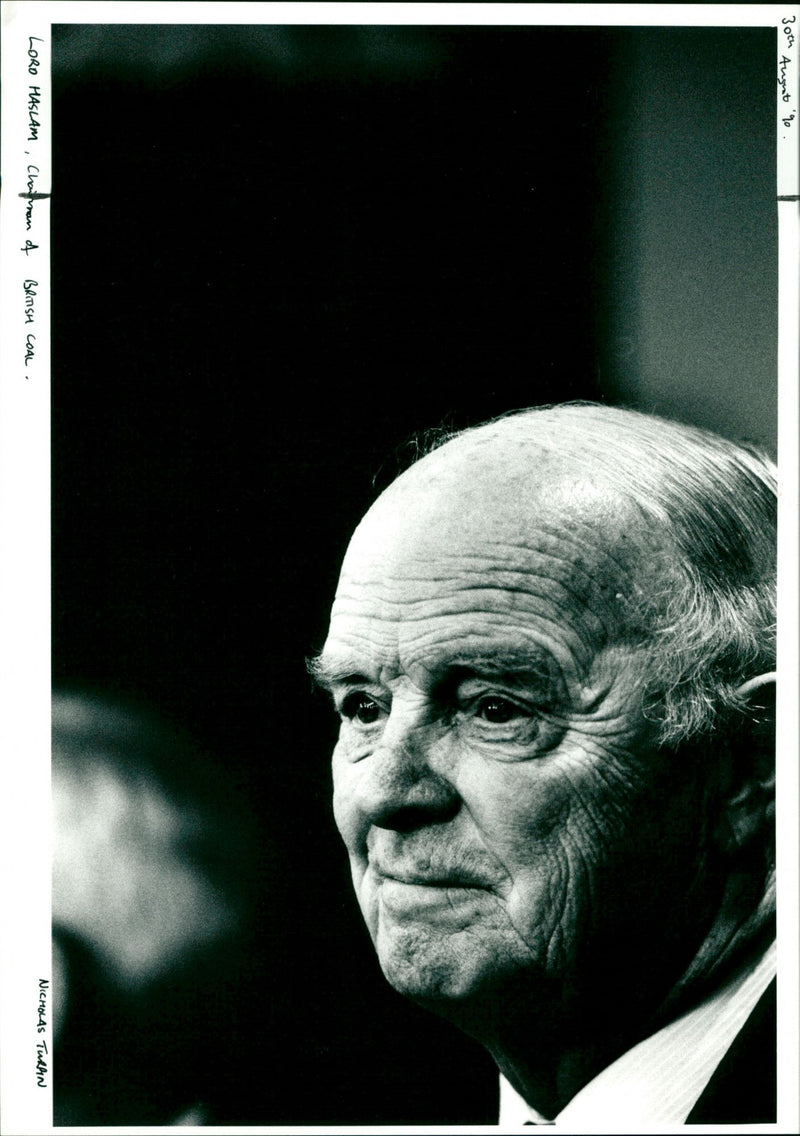 Lord Haslam - Vintage Photograph