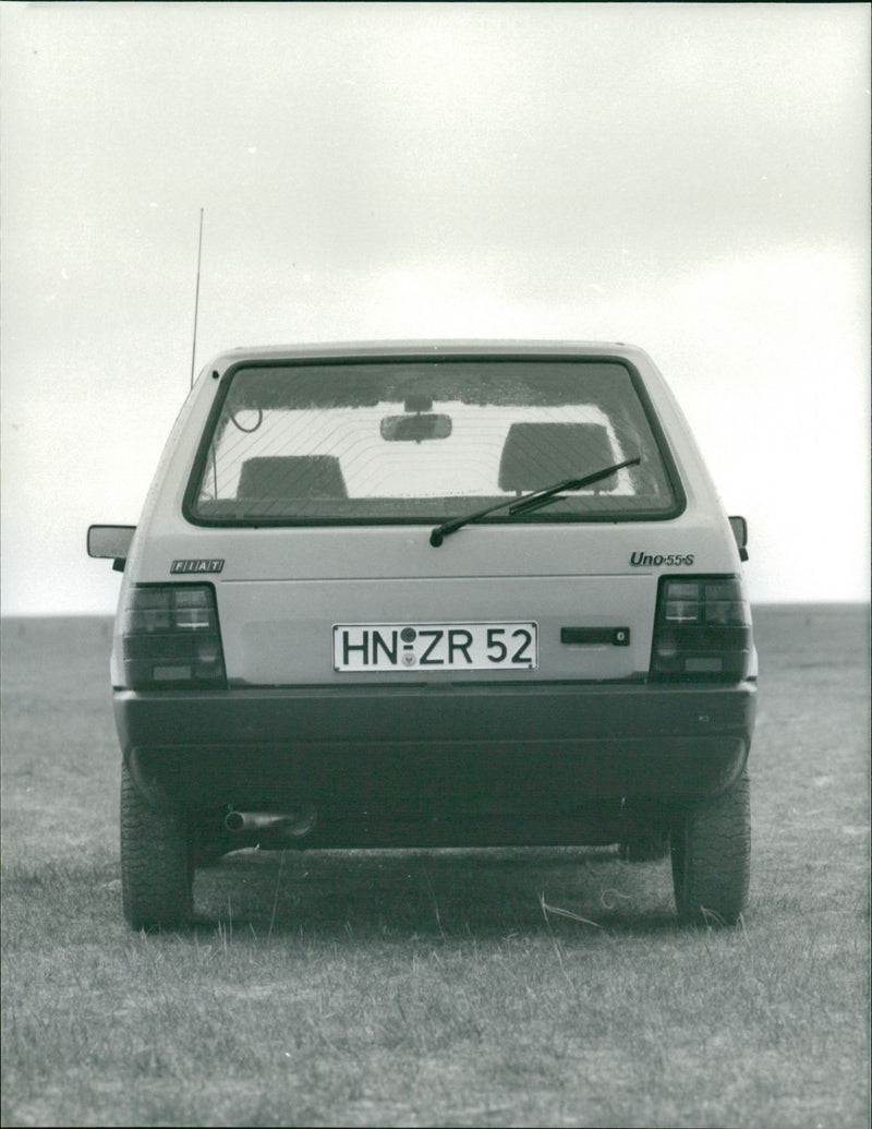 Fiat Uno 55S - Vintage Photograph