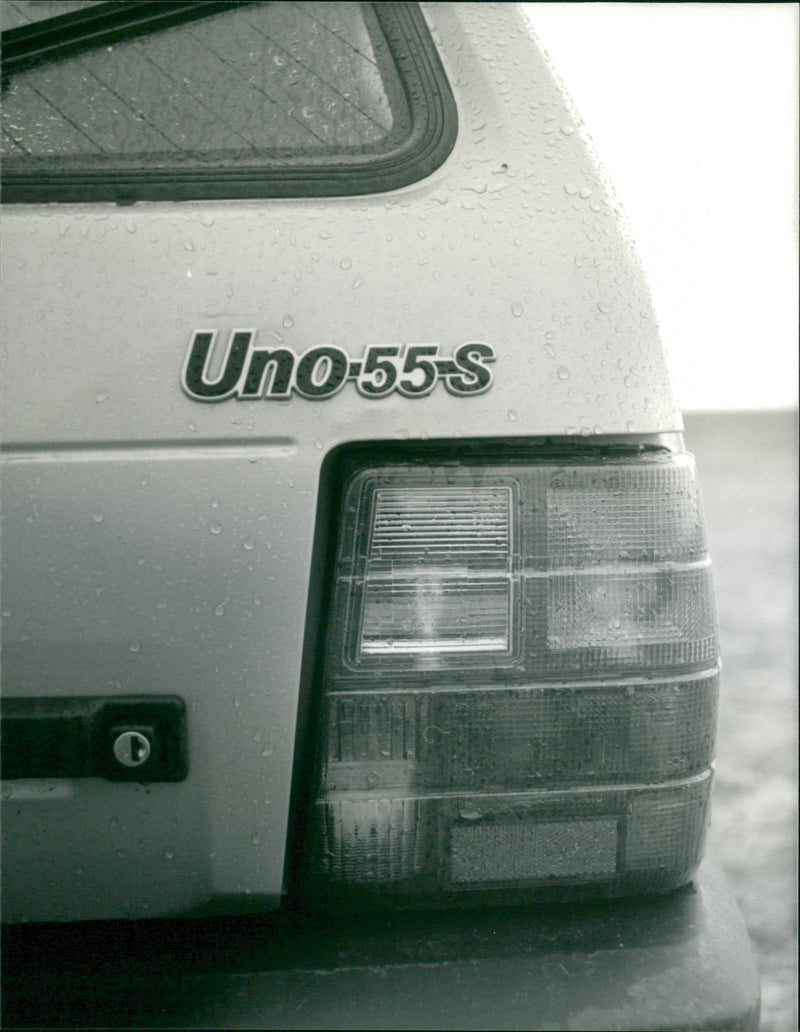 Fiat Uno 55S - Vintage Photograph