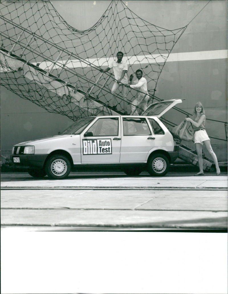 Fiat Uno 55S - Vintage Photograph