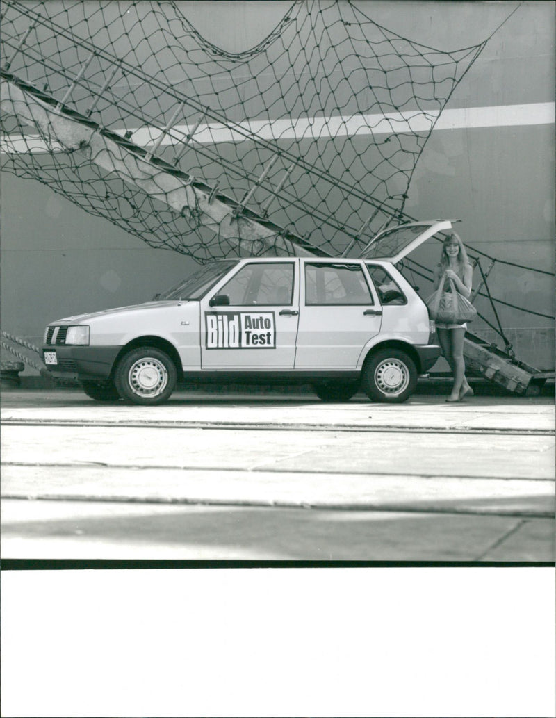 Fiat Uno - Vintage Photograph