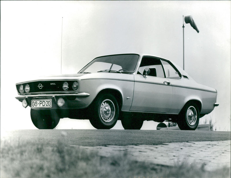 Opel Manta - Vintage Photograph