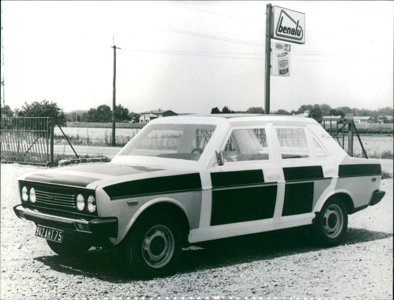 Fiat 131 - Vintage Photograph