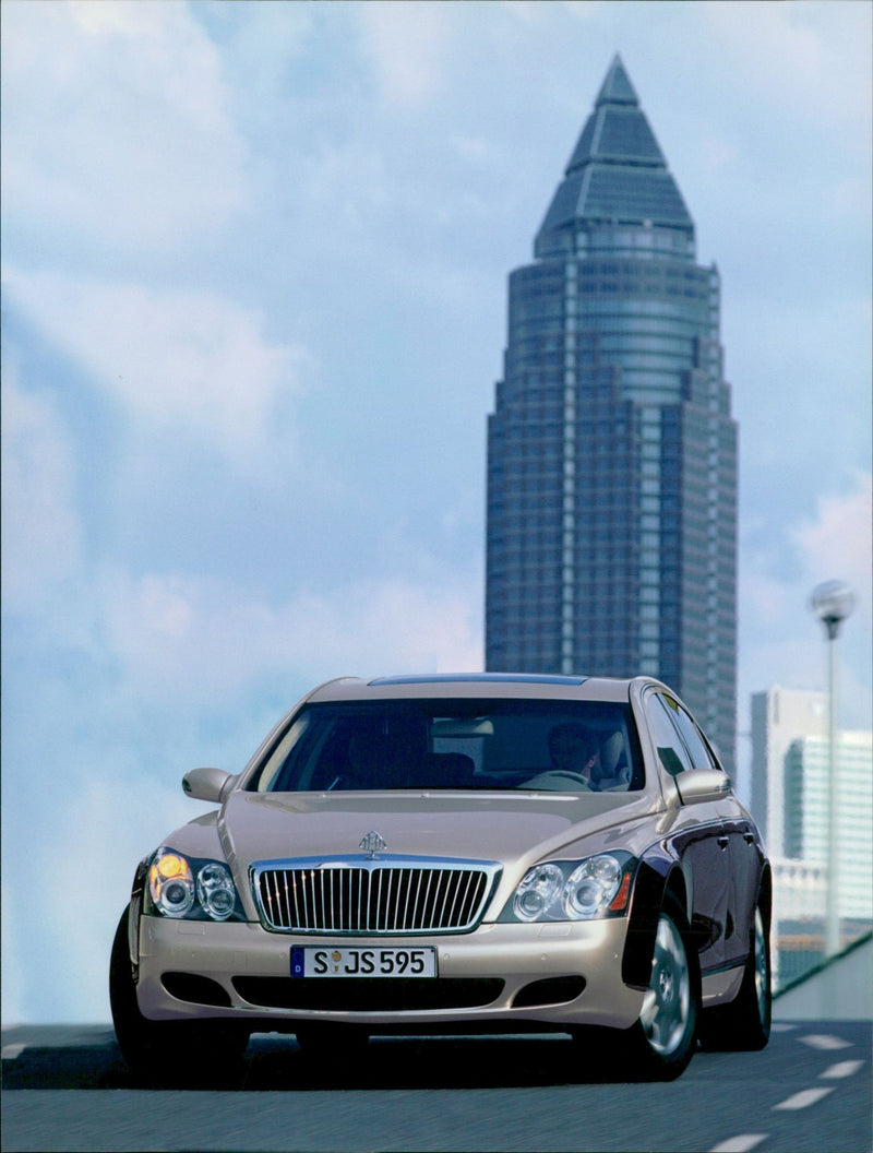 Maybach 57 and Maybach 62 - Vintage Photograph