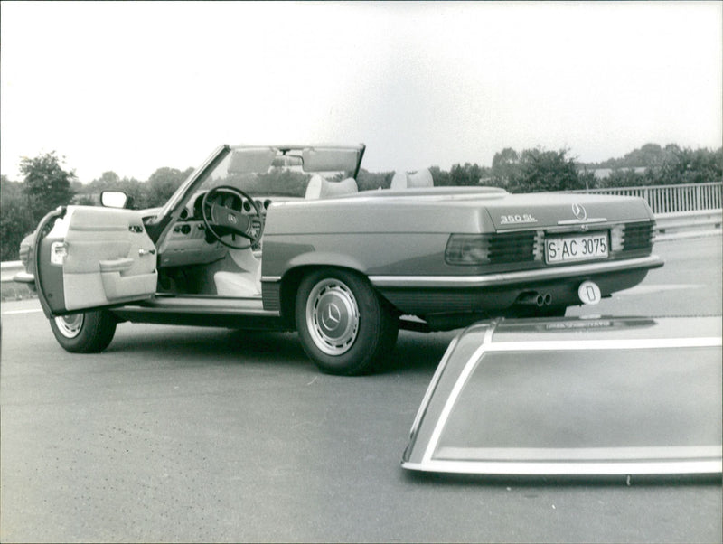 Mercedes Benz 350 SL - Vintage Photograph