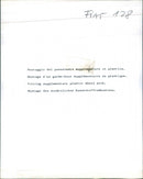 Fiat 128 - Vintage Photograph