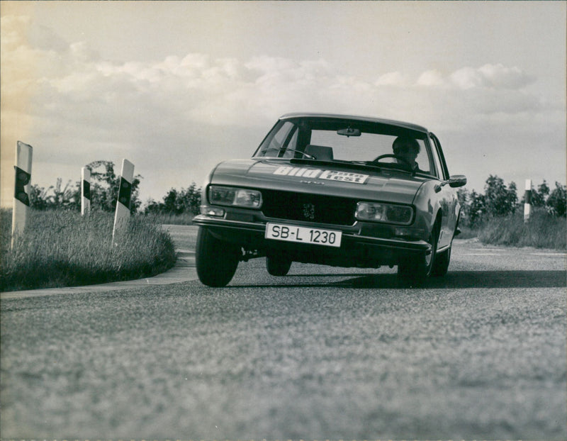 Peugeot Car - Vintage Photograph