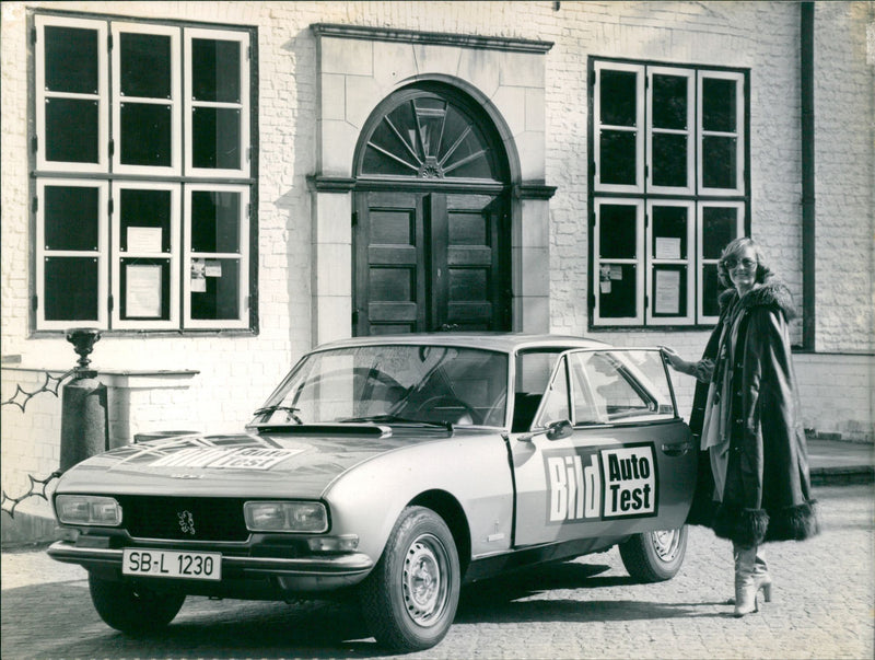Peugeot Car - Vintage Photograph