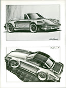 Volkswagen Sketches - Vintage Photograph