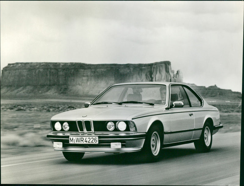 BMW 635 CSi - Vintage Photograph