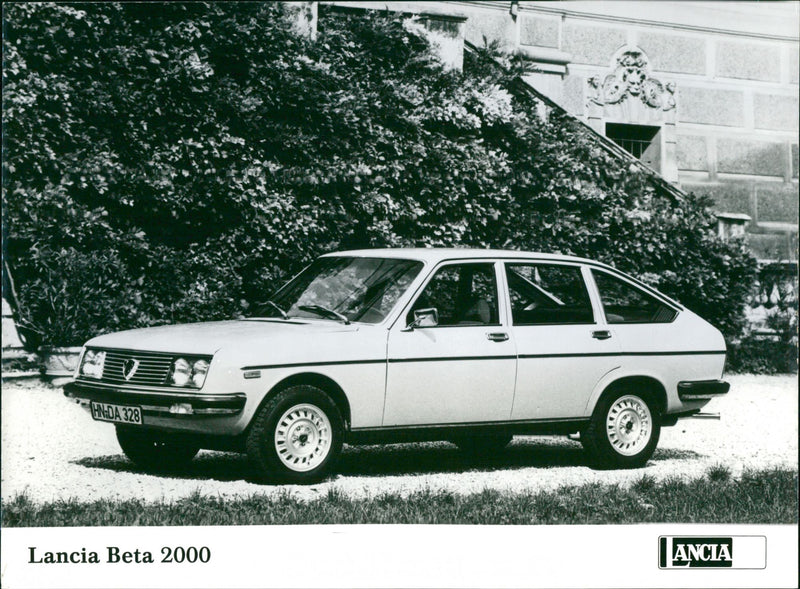 Lancia Beta 2000. - Vintage Photograph
