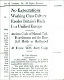 WRITER JOHN ENGLAND PAUL AMERICAN - Vintage Photograph