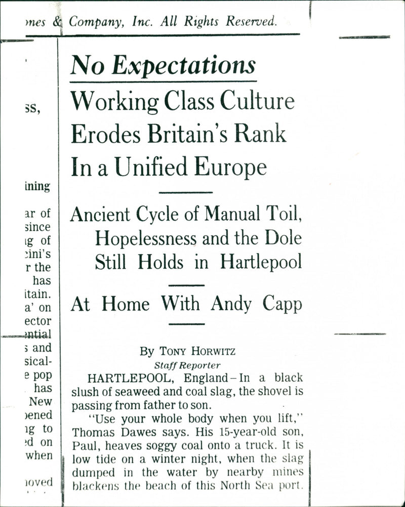 WRITER JOHN ENGLAND PAUL AMERICAN - Vintage Photograph