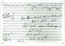 Music Sheet - Vintage Photograph