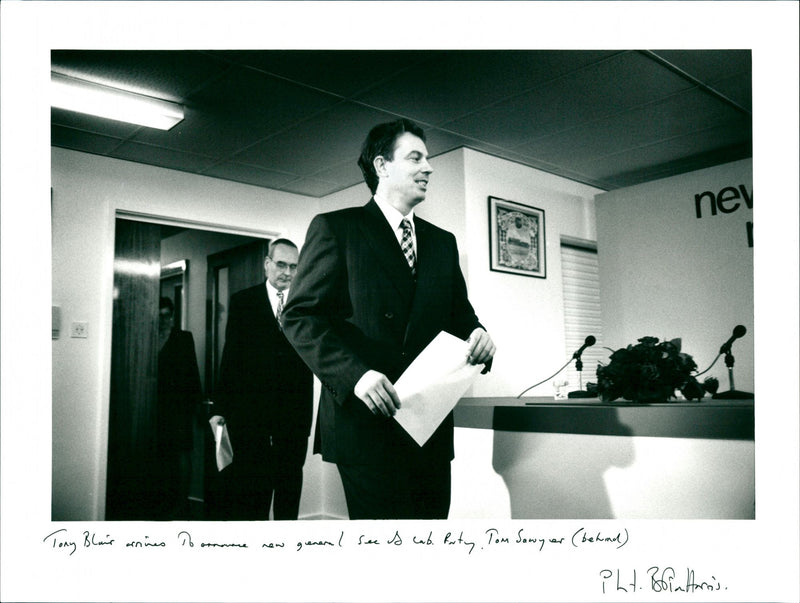 Tony Blair - Vintage Photograph