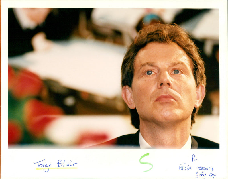 Tony Blair - Vintage Photograph