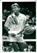 Tennis Player - Vintage Photograph