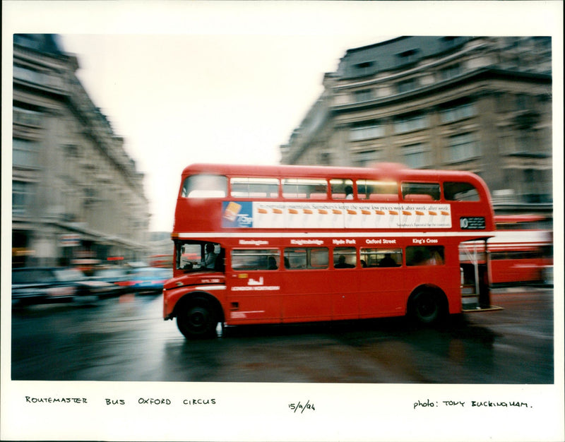 Routemaster Bus - Vintage Photograph