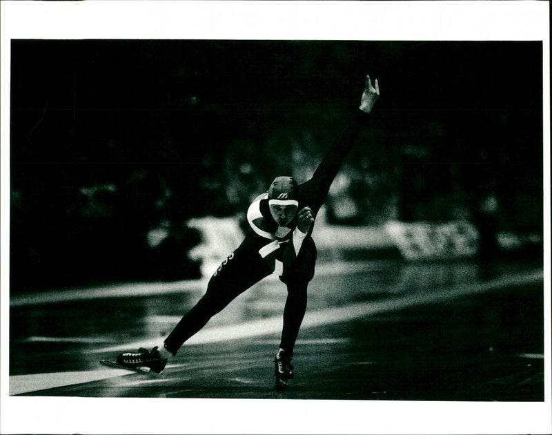 Skating - Vintage Photograph