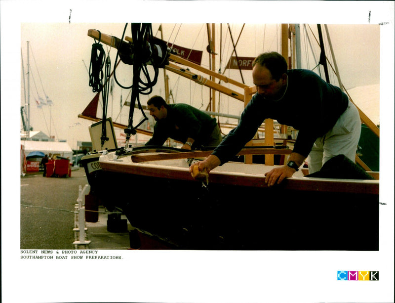 Southampton Boat Show - Vintage Photograph