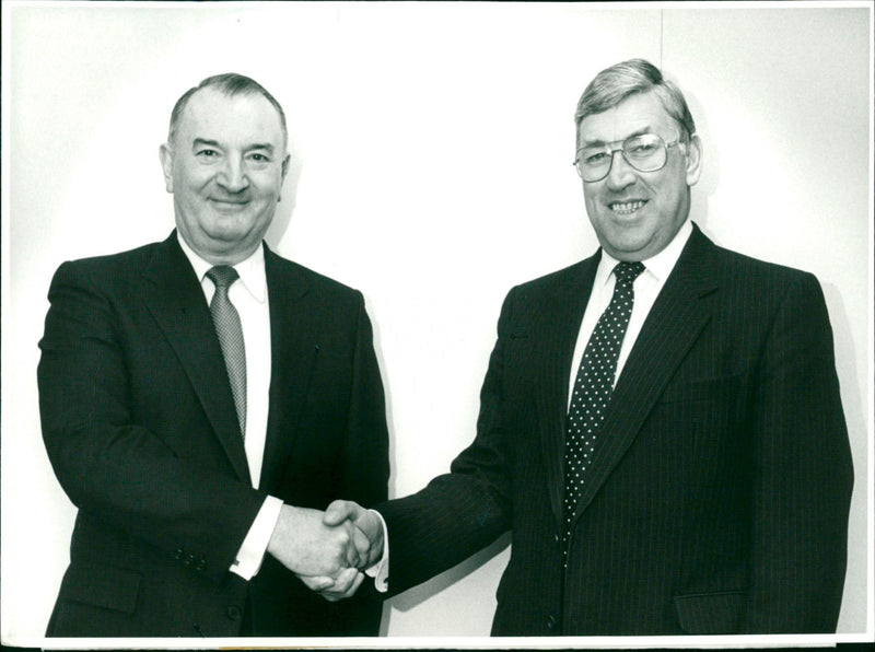 Barrie Stephens and Tony Cleaver - Vintage Photograph