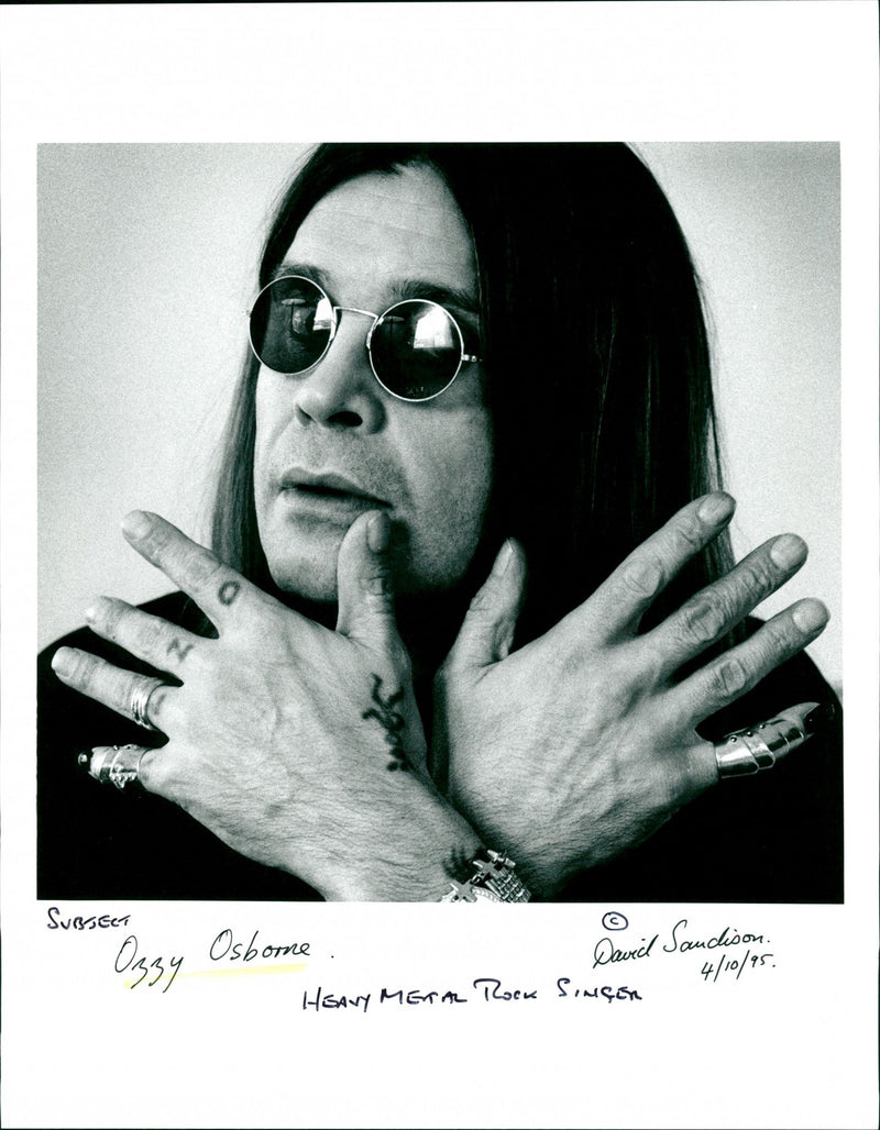 Ozzy Osbourne - Vintage Photograph