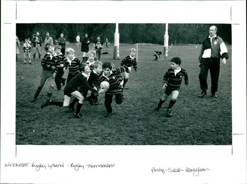 Winchester Rugby Ground - Vintage Photograph