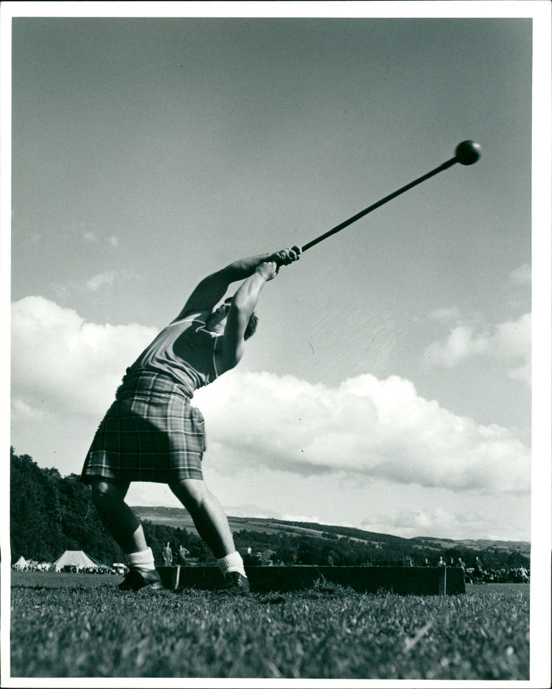 Highland Games - Vintage Photograph