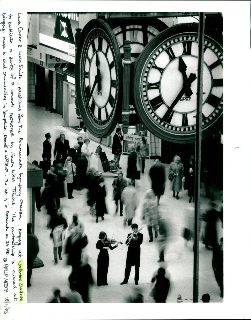 Waterloo Station - Vintage Photograph