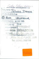 Johnny Dennis - Vintage Photograph