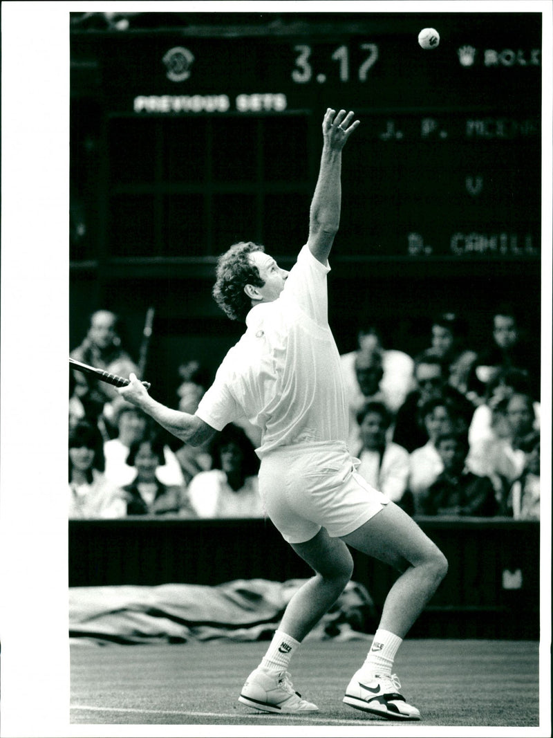 John McEnroe - Vintage Photograph