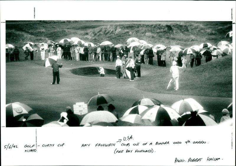 Curtis Cup - Vintage Photograph