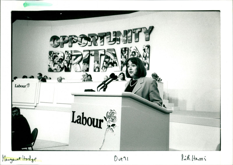 Margaret Hodge - Vintage Photograph