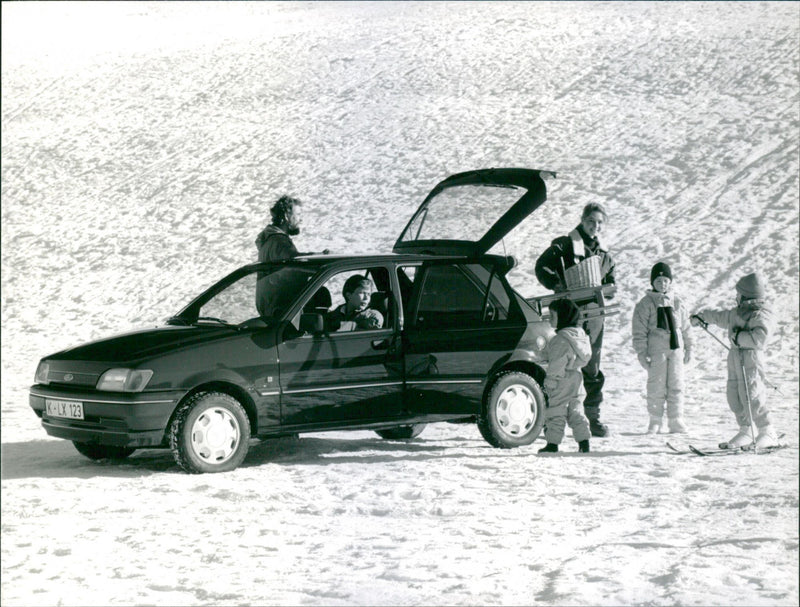 1989 Ford Fiesta - Vintage Photograph