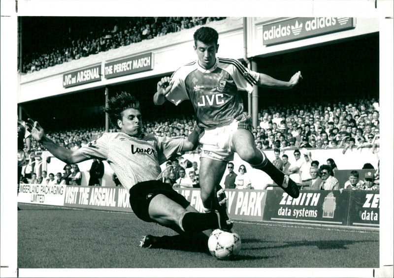 Football Game - Vintage Photograph